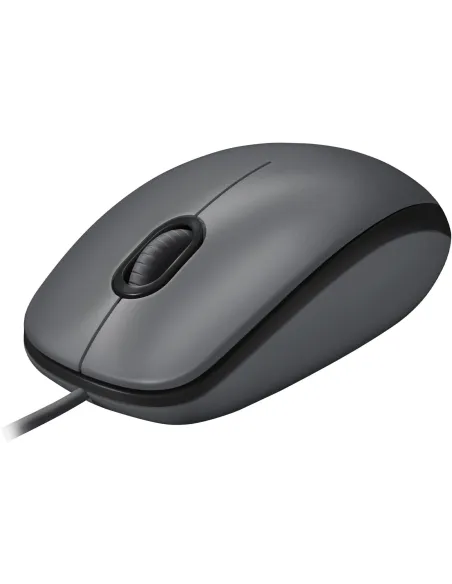 Logitech B100 Ratón de Oficina Negro
