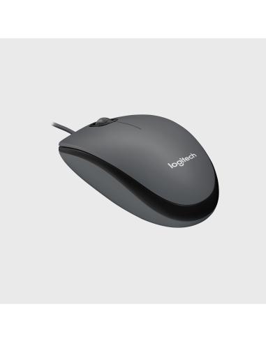 Logitech B100 Ratón de Oficina Negro