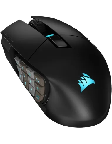 Corsair Scimitar Elite Wireless Ratón Óptico Gaming Inalámbrico MOBA/MMO 26000DPI