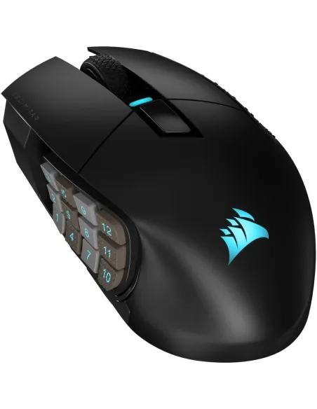 Corsair Scimitar Elite Wireless Ratón Óptico Gaming Inalámbrico MOBA/MMO 26000DPI