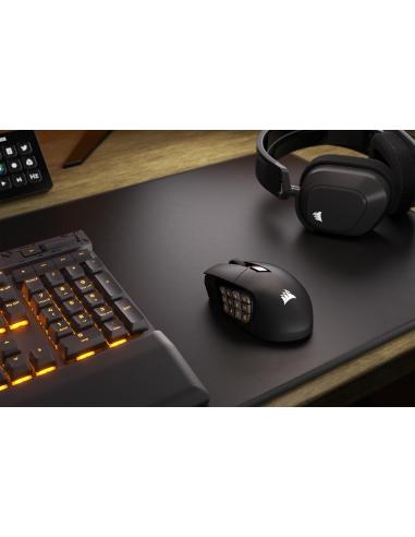 Corsair Scimitar Elite Wireless Ratón Óptico Gaming Inalámbrico MOBA/MMO 26000DPI