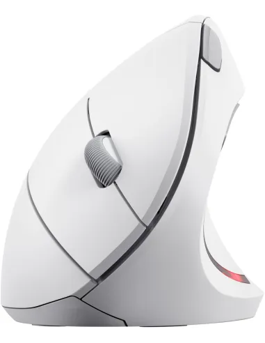 Trust Verto Ratón Ergonómico Vertical Inalámbrico Blanco