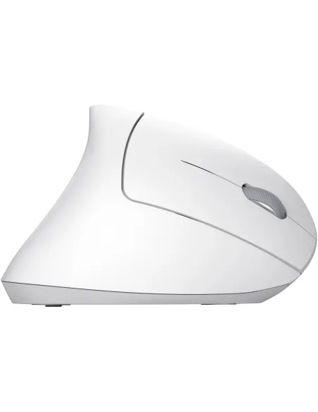 Trust Verto Ratón Ergonómico Vertical Inalámbrico Blanco