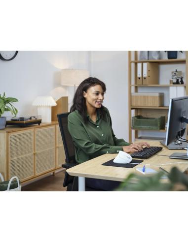 Trust Verto Ratón Ergonómico Vertical USB Blanco