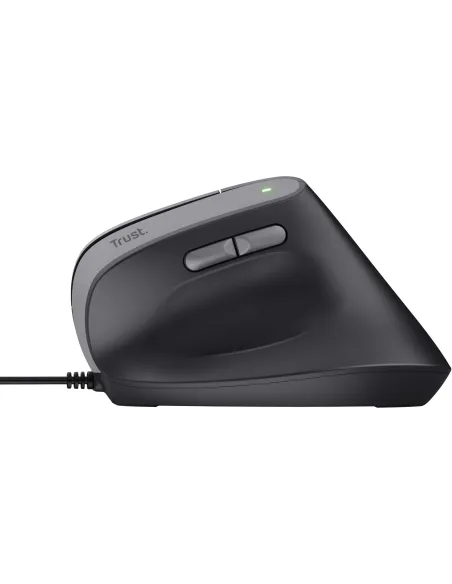 Trust Bayo II Ratón Vertical Ergonómico para Mano Derecha USB 2400 DPI Negro
