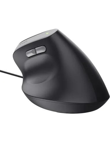 Trust Bayo II Ratón Vertical Ergonómico para Mano Derecha USB 2400 DPI Negro