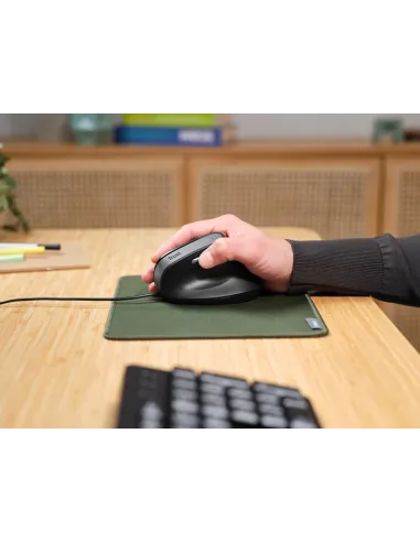 Trust Bayo II Ratón Vertical Ergonómico para Mano Derecha USB 2400 DPI Negro