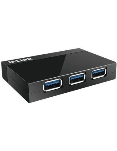D-Link DUB-1340 HUB USB-A 3.0 4 Puertos Negro