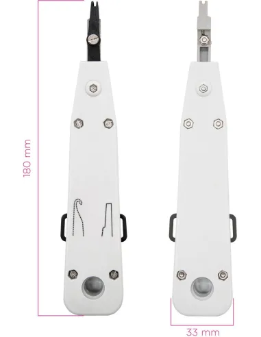 Nanocable 10.31.1001 Insertadora Tipo KRONE Gris