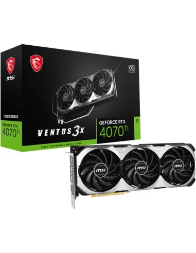 MSI GeForce RTX 4070 Ti VENTUS 3X E OC 12GB GDDR6 DLSS3