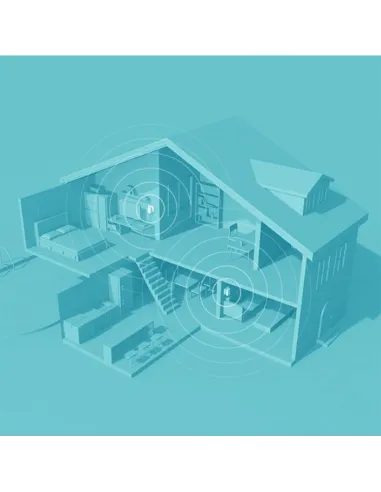 TP-Link TL-WPA4220 TKIT PLC Powerline Red Eléctrica AV600 + WiFi 4 N300 3 Unidades