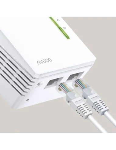 TP-Link TL-WPA4220 TKIT PLC Powerline Red Eléctrica AV600 + WiFi 4 N300 3 Unidades