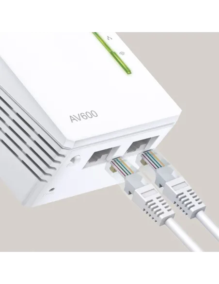 TP-Link TL-WPA4220 TKIT PLC Powerline Red Eléctrica AV600 + WiFi 4 N300 3 Unidades
