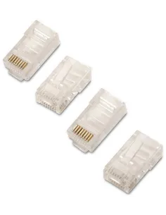Aisens A138-0291 Conectores de Red RJ45 8 hilos Cat5e 50 Unidades Transparente-RED50489