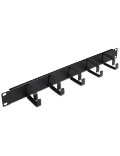 Aisens A141-0309 Organizador de Cables Metálico 19" Negro-RED50502