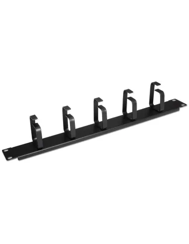 Aisens A141-0309 Organizador de Cables Metálico 19" Negro