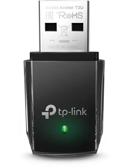 TP-Link Archer T3U Adaptador Inalámbrico USB MU-MIMO Wifi 5 Doble Banda AC1300