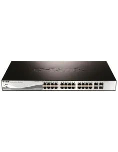 D-Link DGS-1210-28P/E Smart+ Switch Gestionado 24 Puertos Ethernet Gigabit PoE + 4 SFP-RED55305