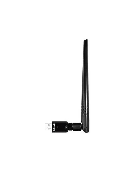 D-Link DWA-185 Adaptador Inalámbrico USB AC1200 MU-MIMO Wifi 5 Doble Banda Negro