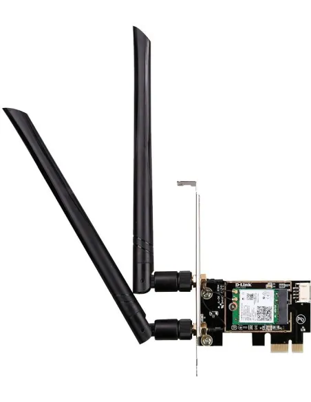 D-Link DWA-X582 AX3000 Adaptador PCIe Wifi 6 Bluetooth 5.0  Banda Única Negro
