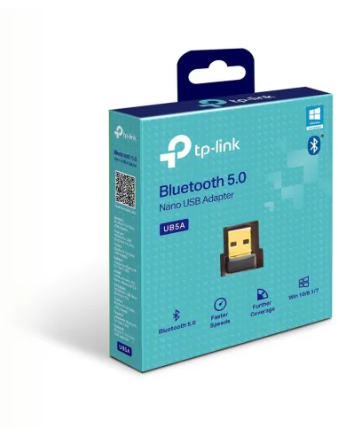 TP-Link UB5A Nano Adaptador USB Inalámbrico 2.0 Bluetooth 5.0 Banda Única Negro