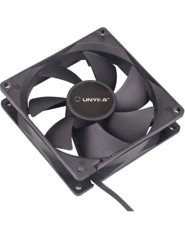 Unykach 51789 Ventilador 90 mm Negro