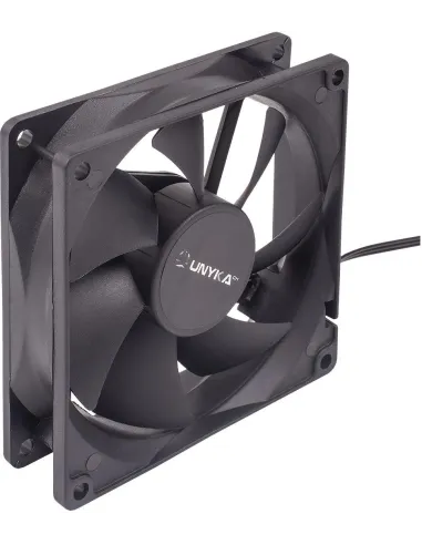 Unykach 51789 Ventilador 90 mm Negro