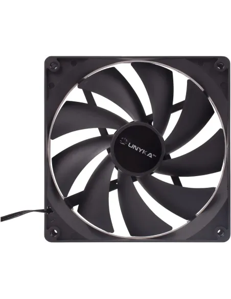 UNYKAch 51790 Ventilador 140mm Negro
