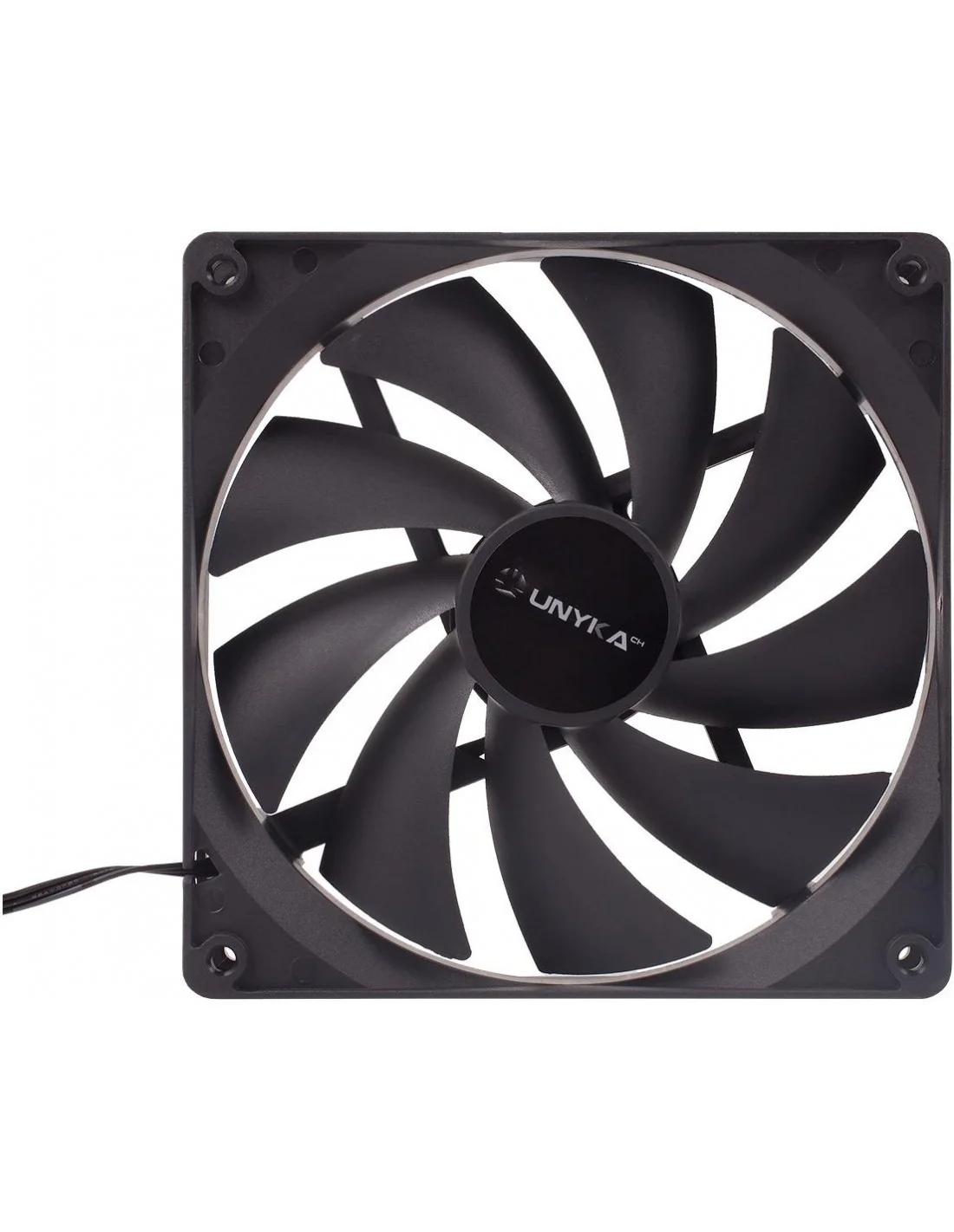 UNYKAch 51790 Ventilador 140mm Negro