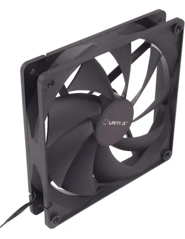 UNYKAch 51790 Ventilador 140mm Negro