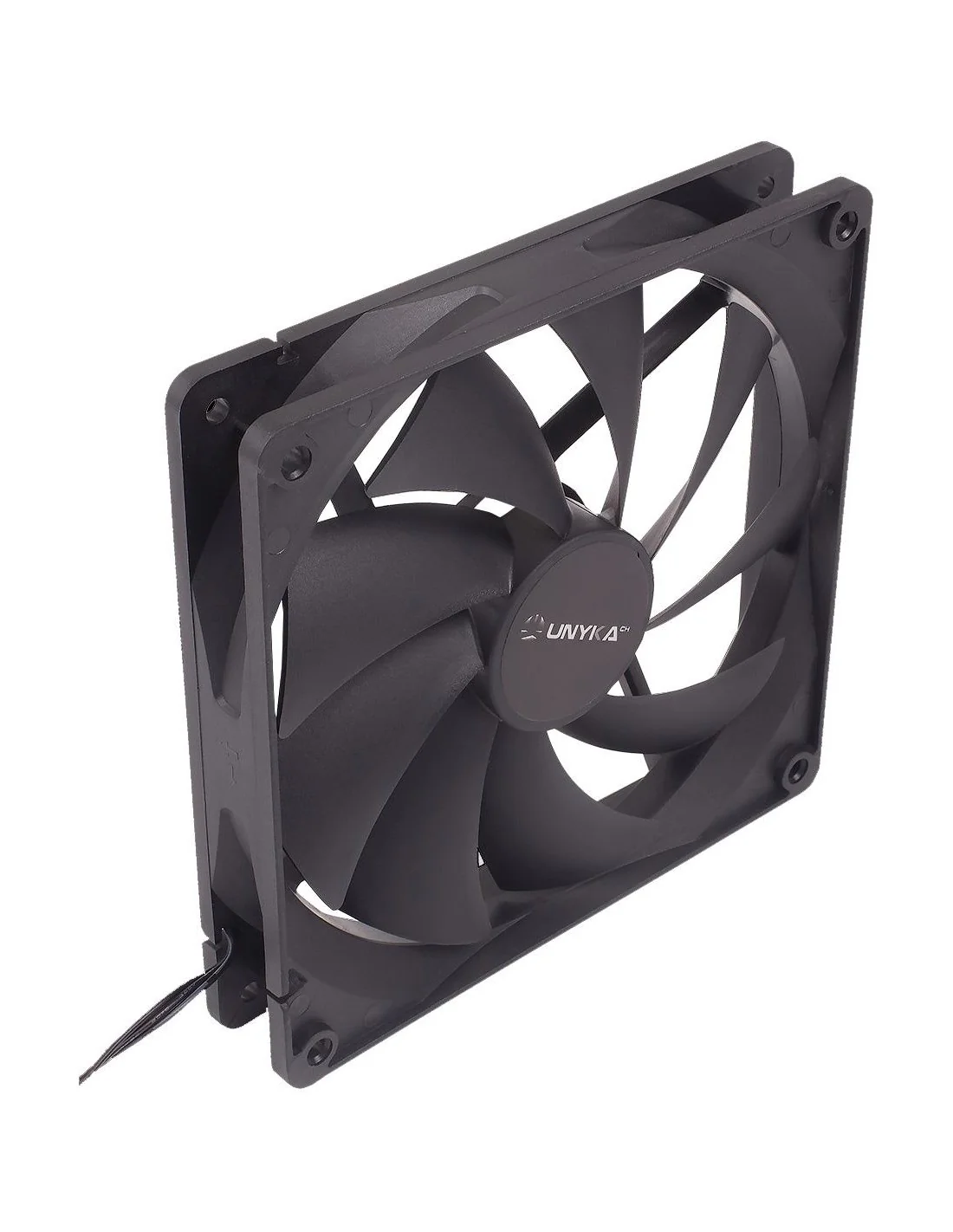 UNYKAch 51790 Ventilador 140mm Negro