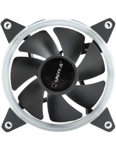 UNYKAch Candy 20 Red Ventilador 120mm Negro/Blanco