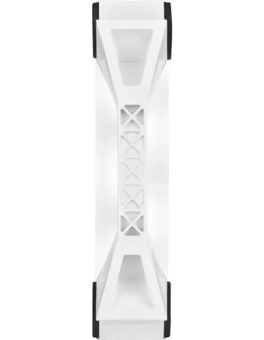 Corsair iCUE QL120 RGB PWM Triple Fan Kit Blanco con Lightning Node Core 120mm