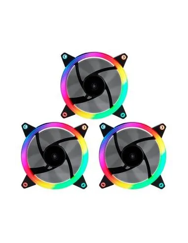 UNYKAch Candy 30 Pack 3 Ventiladores ARGB 120mm