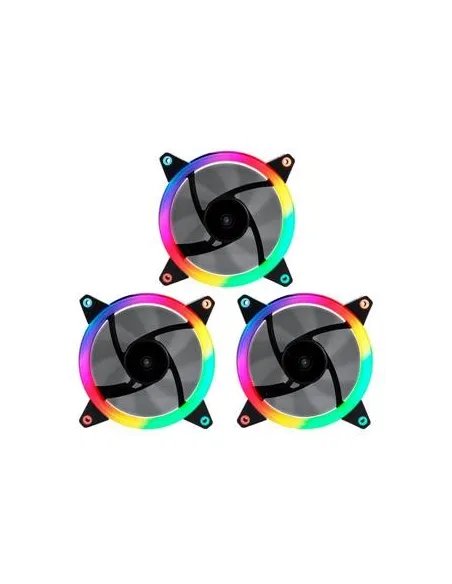 UNYKAch Candy 30 Pack 3 Ventiladores ARGB 120mm