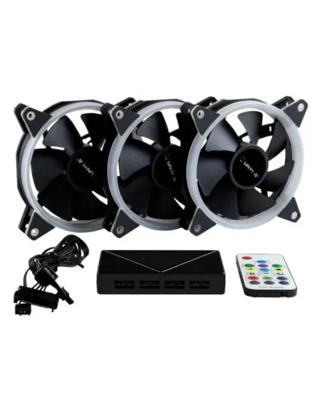 UNYKAch Candy 30 Pack 3 Ventiladores ARGB 120mm