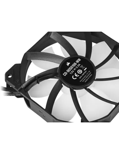 Corsair iCUE SP120 RGB ELITE Performance 120 mm PWM Fan Negro