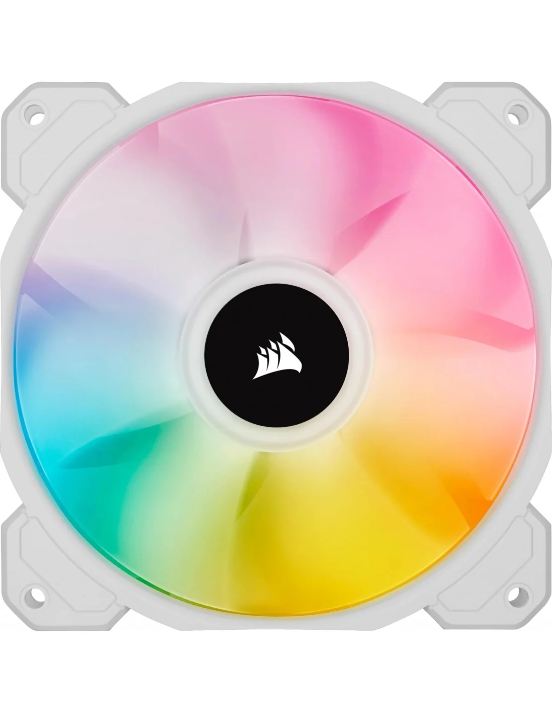 Corsair iCUE SP120 White RGB ELITE RGB LED AirGuide (Single Pack) 120mm Blanco