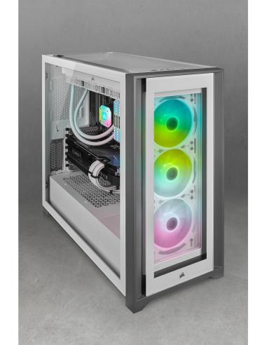 Corsair iCUE SP120 White RGB ELITE LED AirGuide Lighting Node CORE (Triple Pack) 120mm Blanco