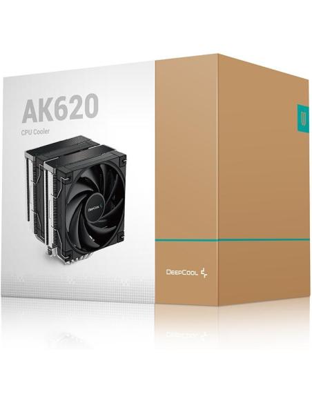 DeepCool AK620 Ventilador CPU 120mm Negro