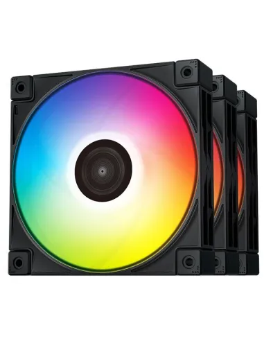 DeepCool FC120 Kit 3 Ventiladores RGB 120mm Negros