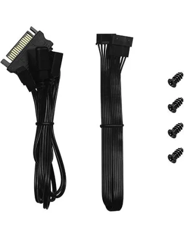 DeepCool FC120 Kit 3 Ventiladores RGB 120mm Negros