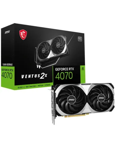 MSI GeForce RTX 4070 VENTUS 2X OC 12GB GDDR6X DLSS3