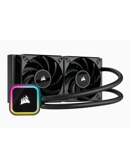 Corsair iCUE H100i RGB ELITE Liquid Kit de Refrigeración Líquida 240mm Negro
