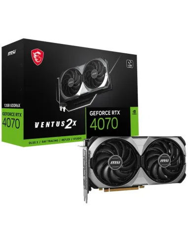 MSI GeForce RTX 4070 Ventus 2X E 12GB GDDR6X DLSS3