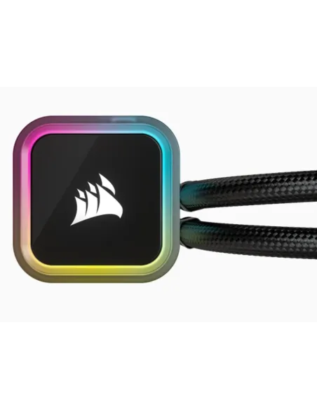 Corsair iCUE H100i RGB ELITE Liquid Kit de Refrigeración Líquida 240mm Negro
