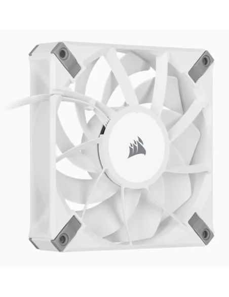 Corsair AF120 Elite 120 mm PWM Ventilador con Rodamiento Dinámico Líquido 120mm Blanco