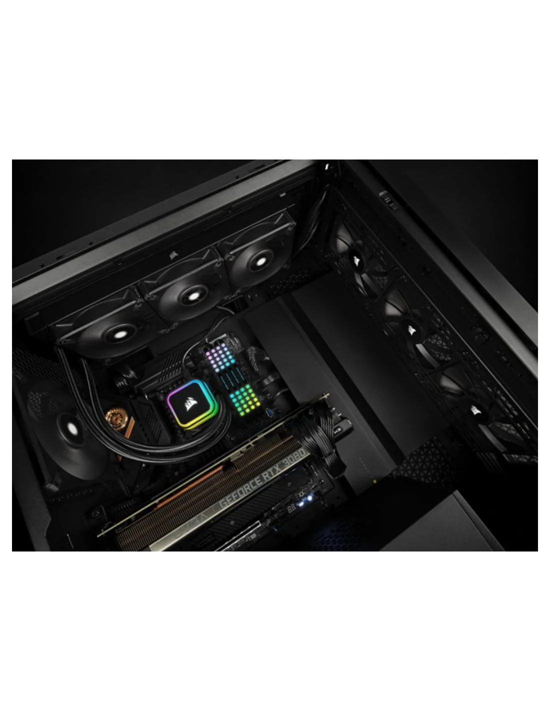 Corsair AF140 Elite 140 mm PWM Ventilador con Rodamiento Dinámico Líquido 140mm Negro