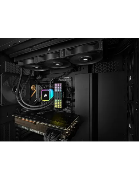 Corsair AF140 Elite 140 mm PWM Ventilador con Rodamiento Dinámico Líquido 140mm Negro