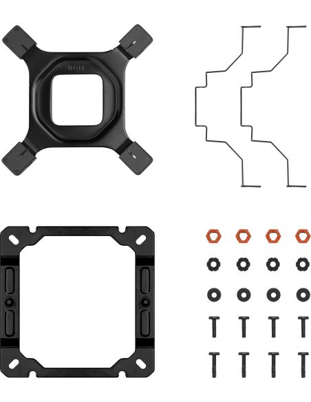 DeepCool AK400 Zero Dark Ventilador CPU 120mm Negro